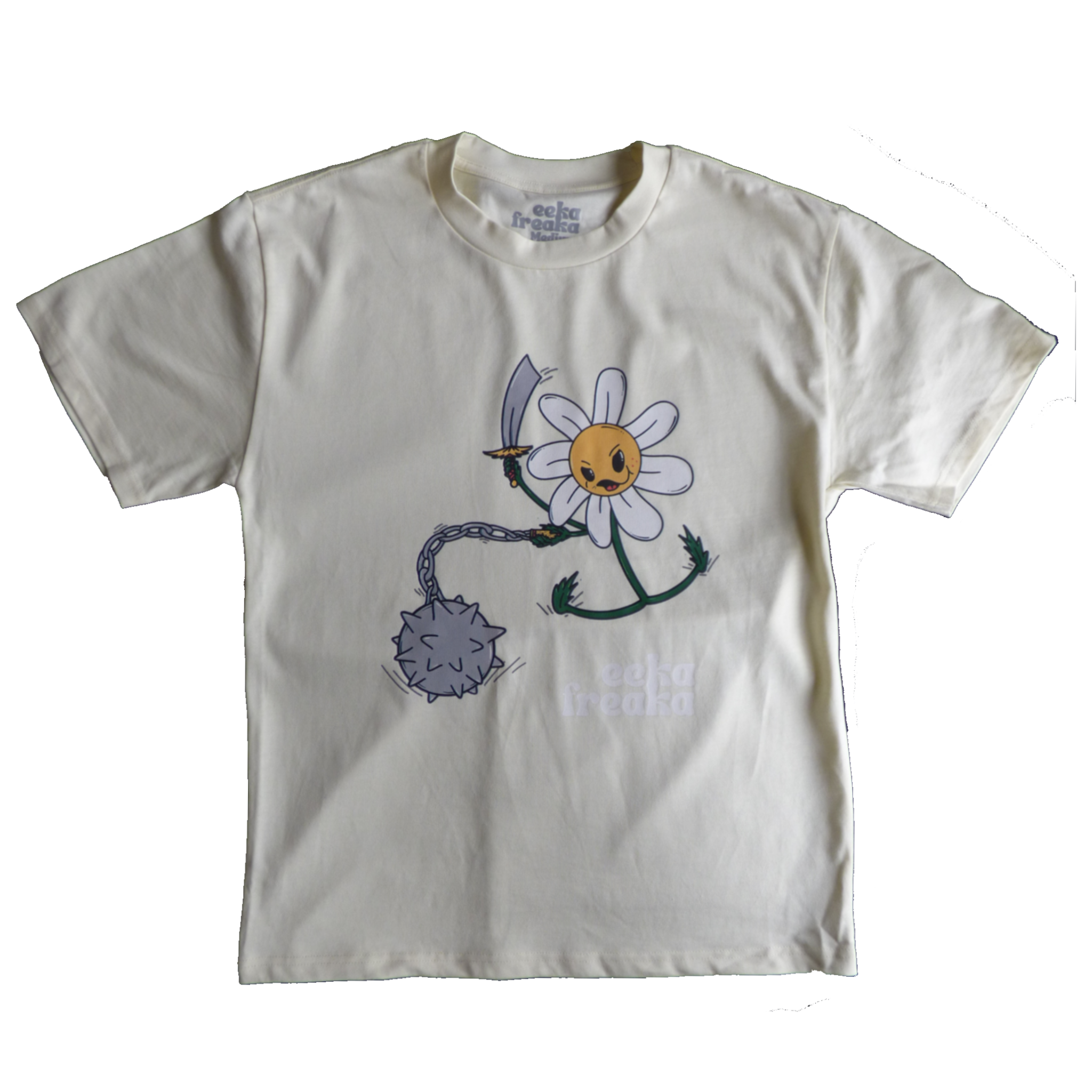 Garden Guardian Heavy Tee Off White eeka freaka